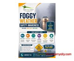 Foggy Weather Road Safety Awareness