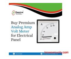 Buy Premium Analog Amp Volt Meter for Electrical Panel