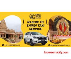 Nashik to Shirdi Taxi | Shree Tuljai Travels Cab Service