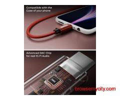 FEDUS USB Type C to 3.5mm Audio Jack Adapter Connector