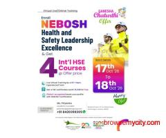Strengthen Your HSE Leadership Skills with NEBOSH in Lucknow!