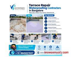 Terrace Repair Waterproofing Contractors in Bangalore