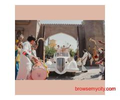 Vintage Cars for Wedding in Jaipur | Royal Wedding Car Hire