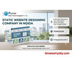 Static Website Designing Company in Noida