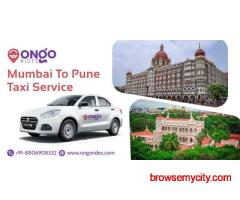 Mumbai to Pune Taxi Service | Travel with OnGo Rides