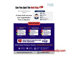 Reference Check Services Bangalore - Dcode research in Bangalore