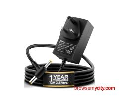 FEDUS 12V 2.5Amp DC Power Supply Adapter
