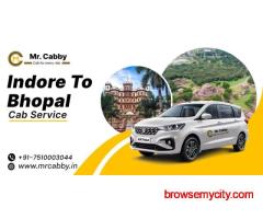 Indore to Bhopal Cab Service for Easy Road Travel