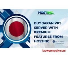 Buy Japan VPS Server with Premium Features from HostInc
