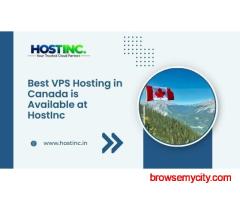 Best VPS Hosting in Canada is Available at HostInc