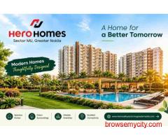 Hero Homes Sector MU Greater Noida – Modern Homes