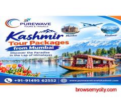 Book Kashmir Tour Packages from Mumbai at Purewave Tours & Travels
