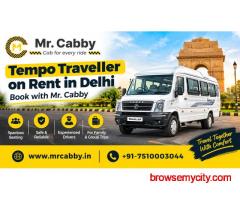 Tempo Traveller on Rent in Delhi