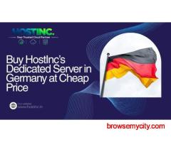 Buy HostInc’s Dedicated Server in Germany at Cheap Price