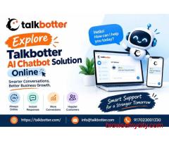 Connect with Talkbotter for AI Chatbot Solutions