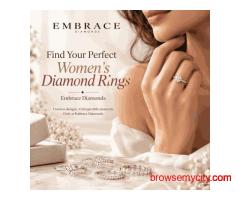 Find Your Perfect Women’s Diamond Rings | Embrace Diamonds
