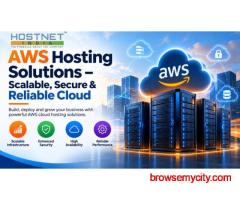 AWS Hosting Solutions – Scalable, Secure & Reliable Cloud