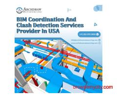 BIM Coordination and Clash Detection Services Provider in USA