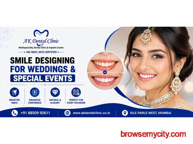 Specialized Smile Designing in Vile Parle, Mumbai | AK Dental Clinic - 1/1