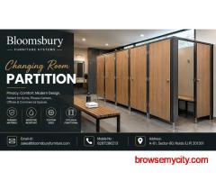 Changing room partition
