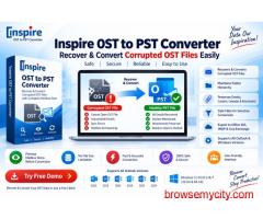 Inspire OST to PST Converter – Recover & Convert Corrupted OST Files Easily