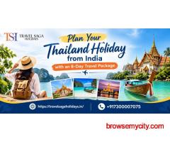 Plan Your Thailand Holiday from India with an 8-Day Travel Package