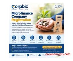 Microfinance Company Registration Services for New Businesses