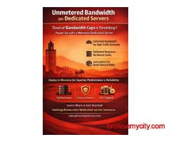Unmetered Bandwidth on Dedicated Servers | Morocco Dedicated Server