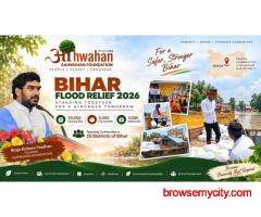 Standing Strong with Bihar: Flood Relief by Aahwahan Foundation