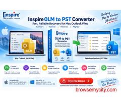 Inspire OLM to PST Converter – Fast, Reliable Recovery for Mac Outlook Files