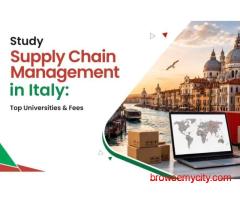 Check Supply Chain Course Requirements in Italy