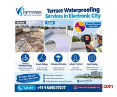 Terrace Waterproofing Services in Electronic city