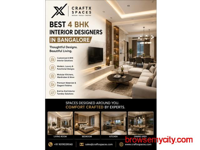 Best Interior designing Company in Bangalore - 1/1