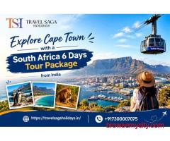 Explore Cape Town with a South Africa 6 Days Tour Package from India