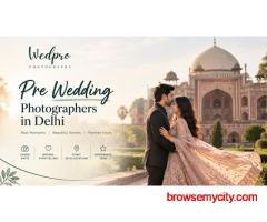 Pre Wedding Photographers in Delhi for Beautiful and Timeless Couple Portraits