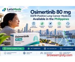 Buy Osimertinib Tablet for EGFR-Mutated Lung Cancer In Philippines