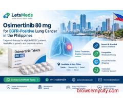 Buy Osimertinib Tablet for EGFR-Mutated Lung Cancer In Philippines