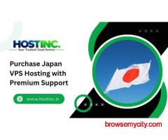 Purchase Japan VPS Hosting with  Premium Support