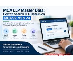 MCA Master Data for Company & Director Information