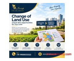 Change of land use in Bangalore