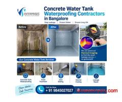 Concrete water tank waterproofing services in Bangalore