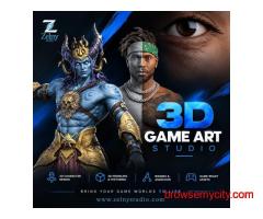 3D Game Art Studio | 3D Character Design Services